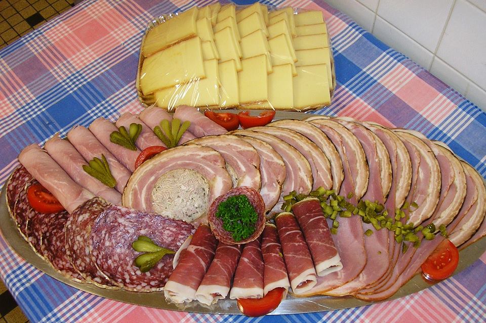 Plateau De Viande Froide Pour 20 Personnes