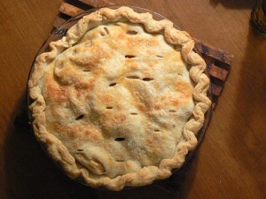 Apple pie - Tarte aux pommes américaine2