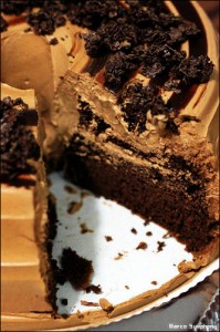 Devil's food cake - Gâteau du diable2