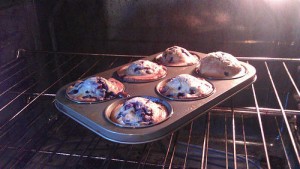 Muffins aux myrtilles - Blueberry muffins3