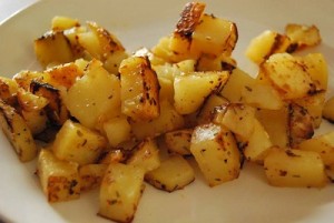 Recettes 6 Continents – Patates rissolées
